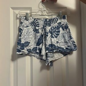 Ocean Drive Shorts, Small, Blue and White
